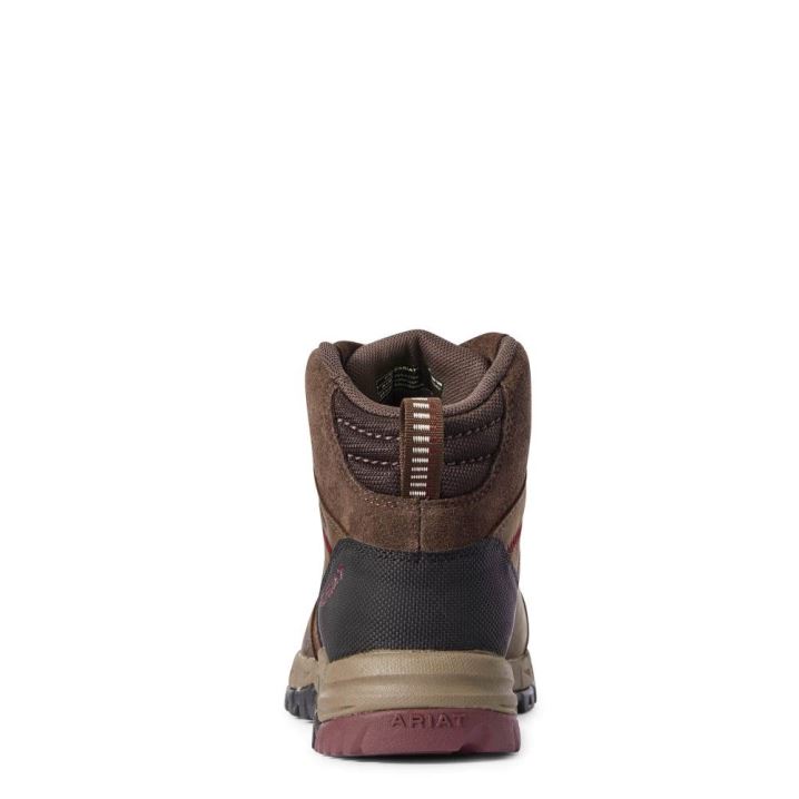 Ariat Skyline Mid Wasserdichte Dunkelbraun | aV85DAFI