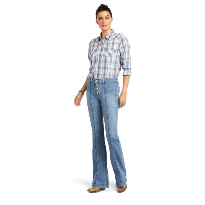 Ariat Slim Trouser Rylee Weite Leg Jean Bombshell | djfWpfTr