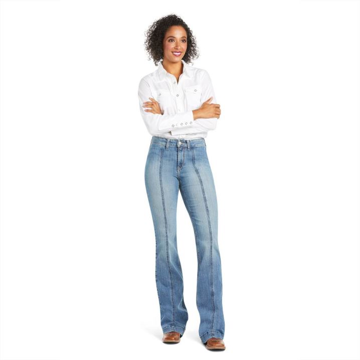 Ariat Slim Trouser Rylee Weite Leg Jean Bombshell | djfWpfTr