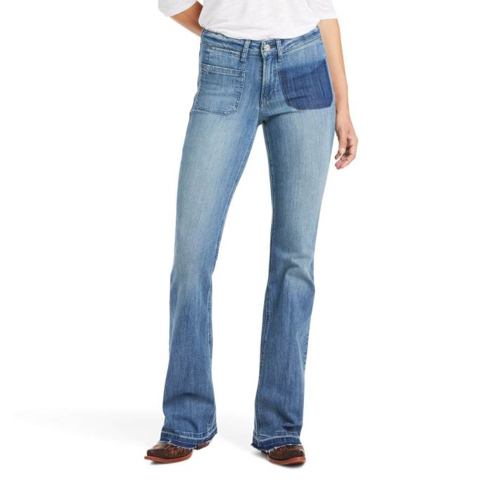 Ariat Slim Trouser Vivianne Weite Leg Jean Alabama | 7GX4LGZi