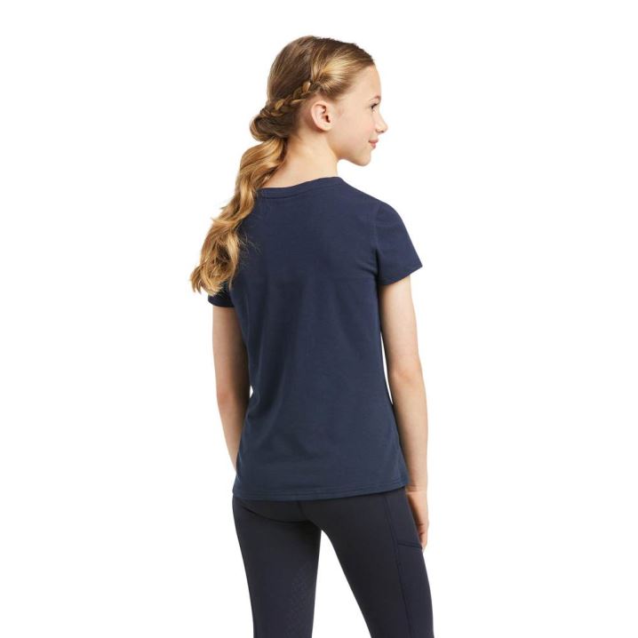 Ariat Someday T-Shirt Navy | HJt7eEZL