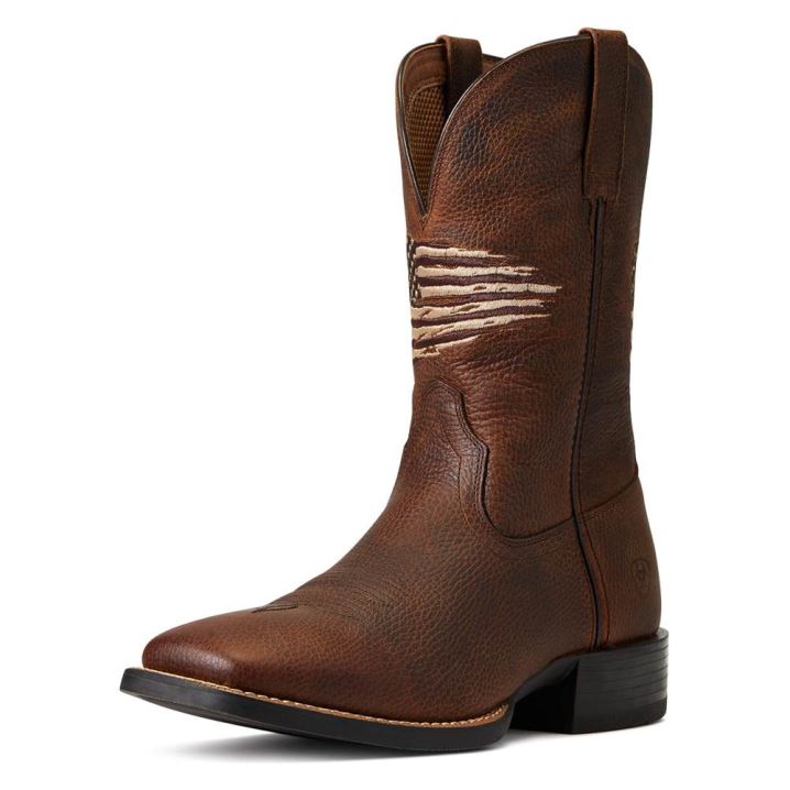 Ariat Sport All Country Western Boot Braun | qDNiMY9U