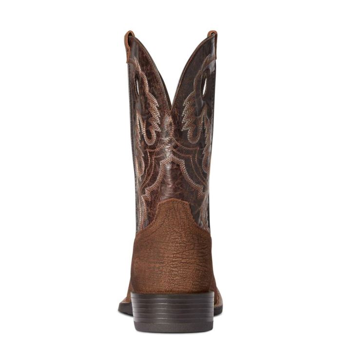 Ariat Sport Buckout Western Boot Rough Ginger | ZadbYx4R