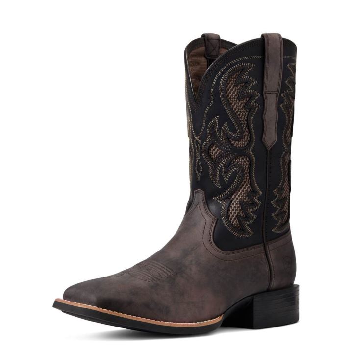 Ariat Sport Fresco VentTEK Western Boot Braun | tMgHXq8i