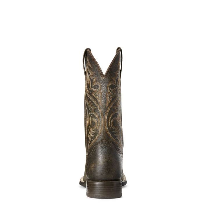 Ariat Sport Herdsman Western Boot Braun | vHp65uy8