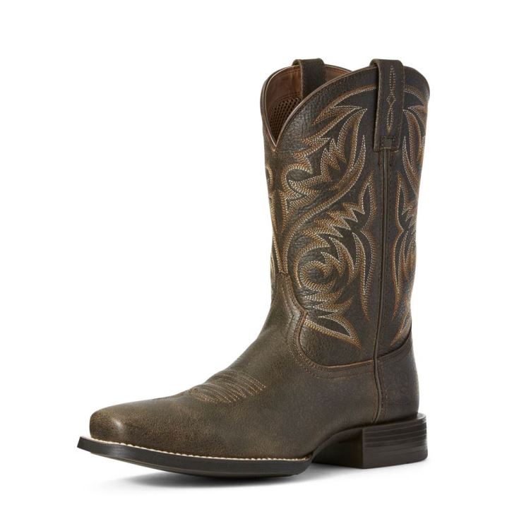 Ariat Sport Herdsman Western Boot Braun | vHp65uy8