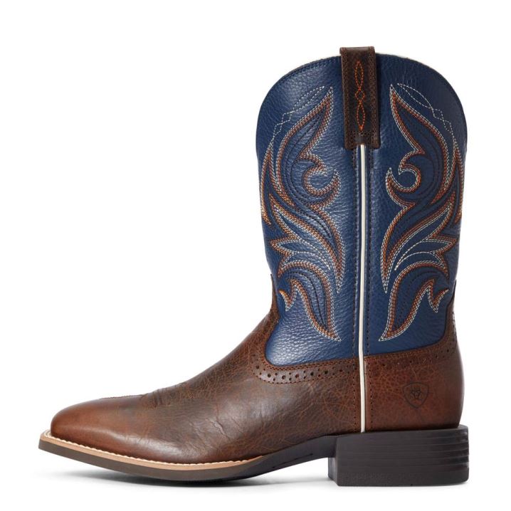 Ariat Sport Knockout Western Boot Dunkel | 2w3ZBWNb