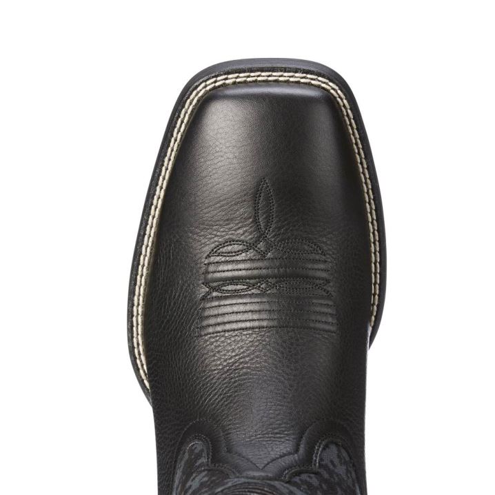 Ariat Sport Patriot Western Boot Schwarz Braun | RzELI1Wt