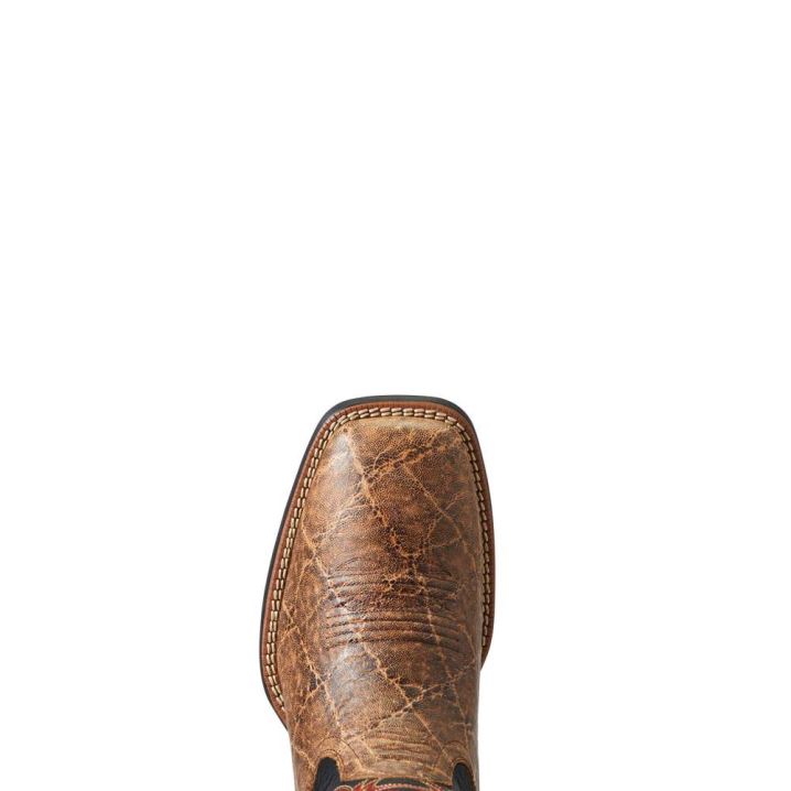 Ariat Sport Smokewagon Western Boot Grizzly Elephant Print | 8vlSm2TF