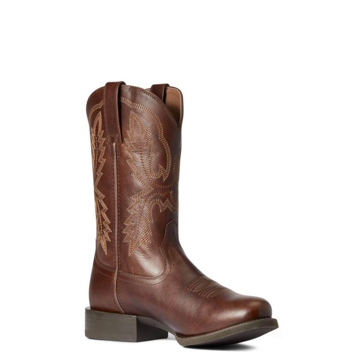 Ariat Sport Stratten Western Boot Braun | R9bNNH1P