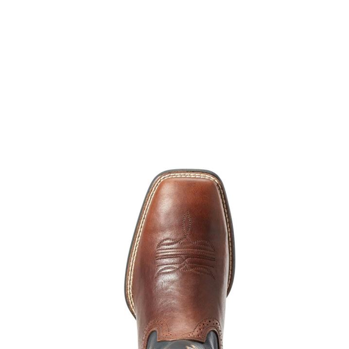 Ariat Sport Weite Square Kappe Western Boot Braun | jW3Kbazx