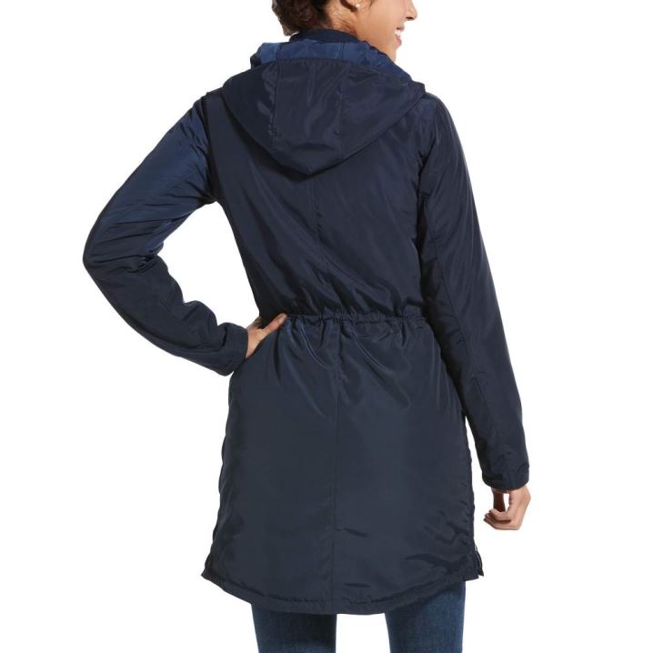 Ariat Stowe Reversible Insulated Jacket Navy | h4Un88Wb