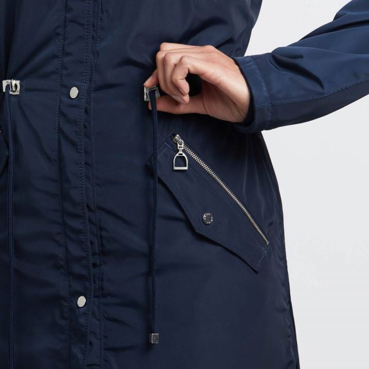 Ariat Stowe Reversible Insulated Jacket Navy | h4Un88Wb