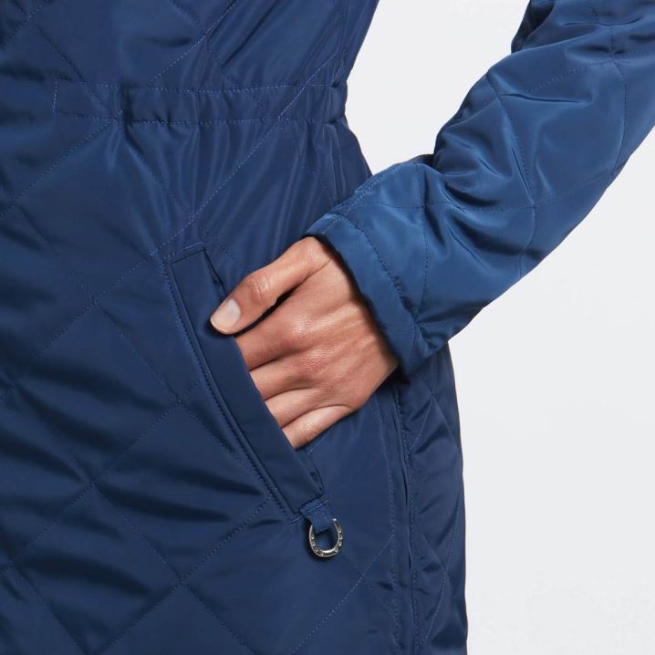 Ariat Stowe Reversible Insulated Jacket Navy | h4Un88Wb