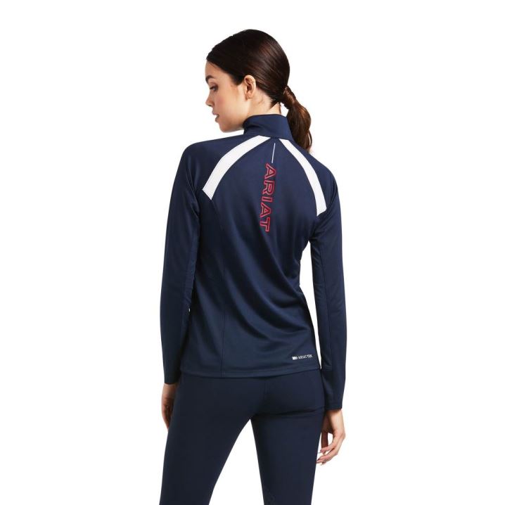 Ariat Sunstopper 2.0 Team 1/4 Zip Baselayer Team | XeR8c0gz