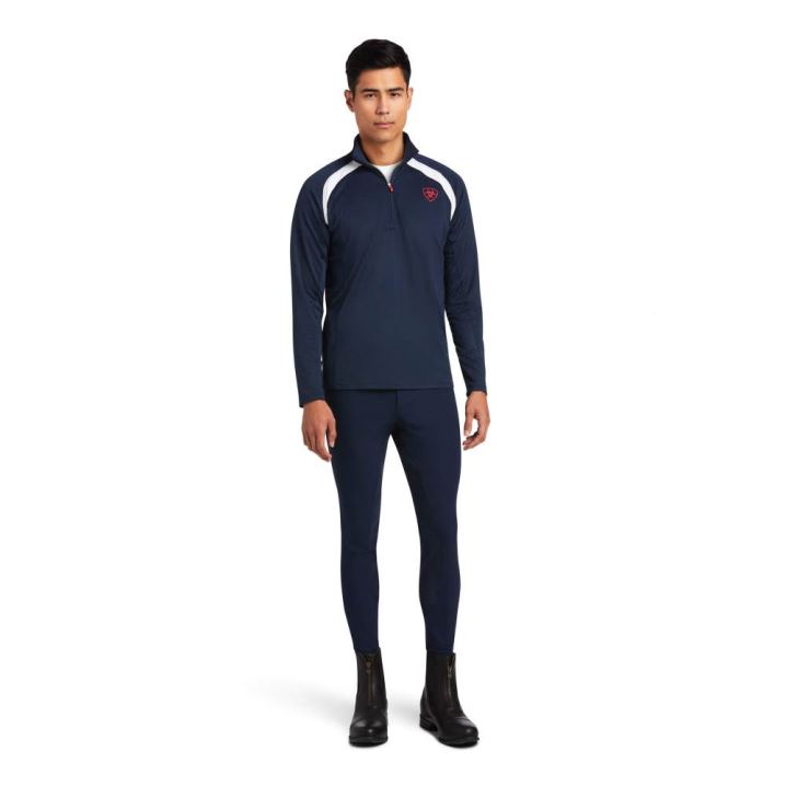 Ariat Sunstopper Team 1/4 Zip Baselayer Team | rHryGext