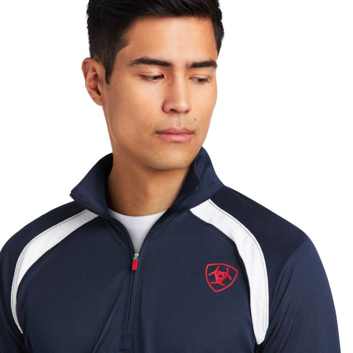 Ariat Sunstopper Team 1/4 Zip Baselayer Team | rHryGext