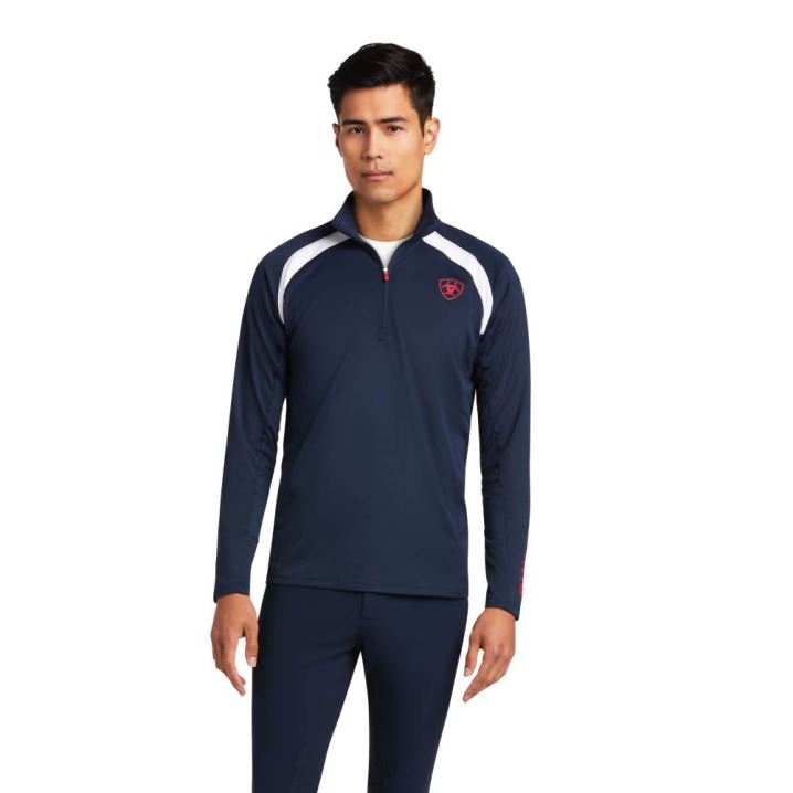 Ariat Sunstopper Team 1/4 Zip Baselayer Team | rHryGext