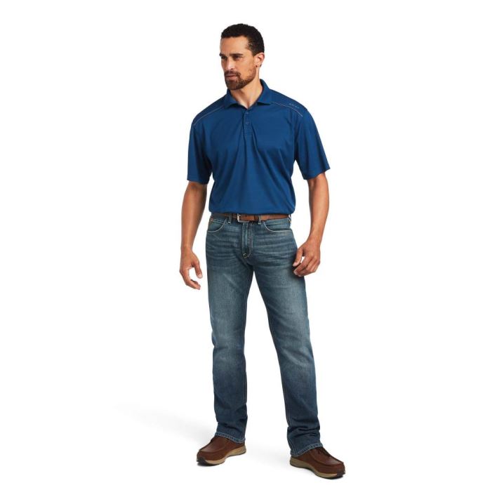 Ariat TEK 2.0 Polo Navy | 4bnIyiNe