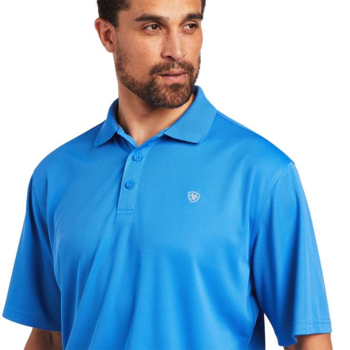 Ariat TEK Polo Blau | FwAFPKLk