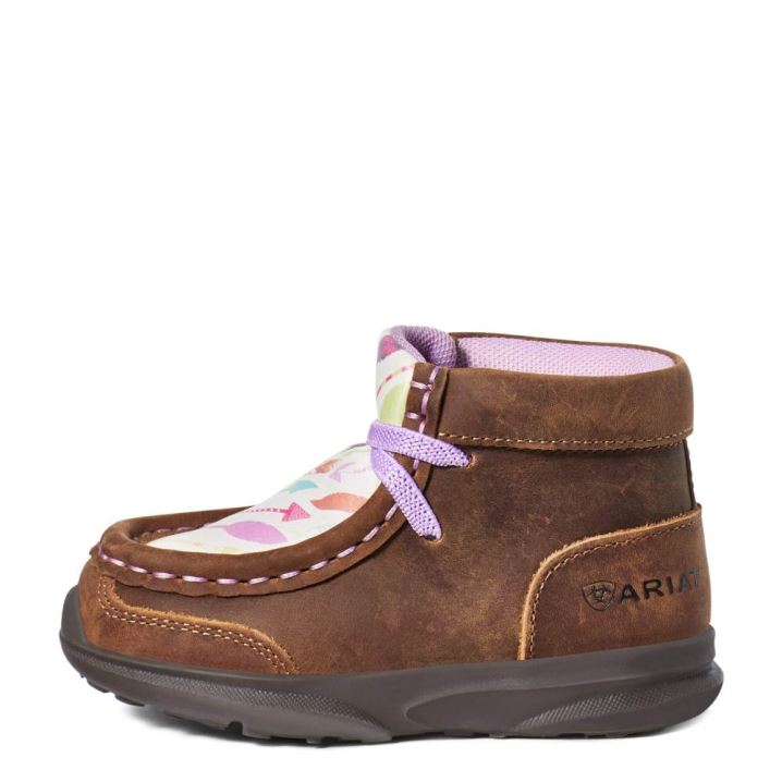 Ariat TODDLER LIL' STOMPERS ADDISON BOOT Braun | 6u6pHlkz