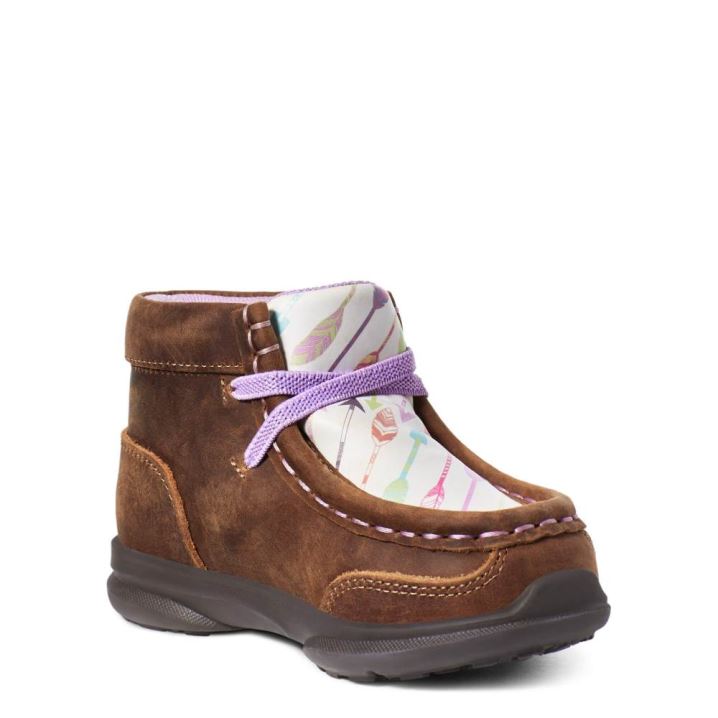 Ariat TODDLER LIL' STOMPERS ADDISON BOOT Braun | 6u6pHlkz