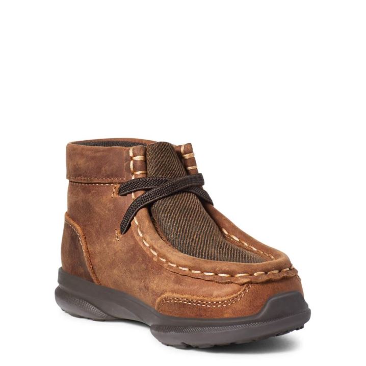 Ariat TODDLER LIL' STOMPERS HEATH SPITFIRE Braun | QtCc4XiM