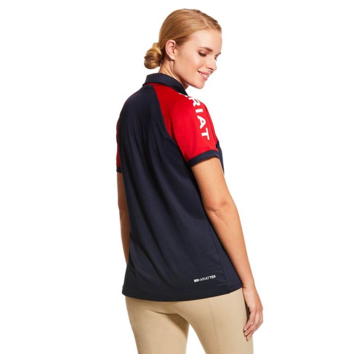 Ariat Team 3.0 Polo Navy | AJIUG7Px