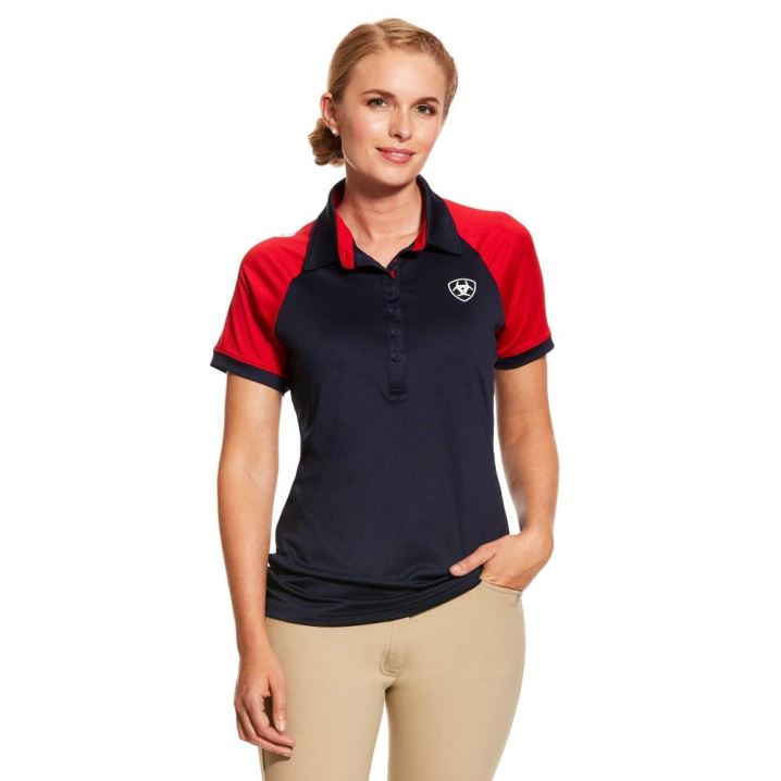 Ariat Team 3.0 Polo Navy | AJIUG7Px