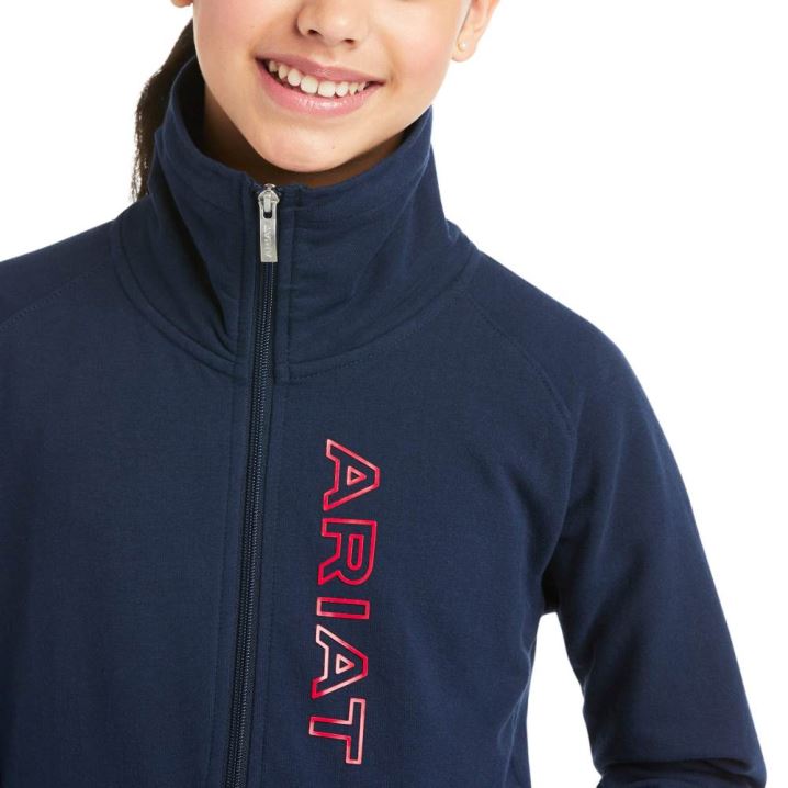 Ariat Team Logo Full Zip Sweatshirt Team | pqiOh0ZG