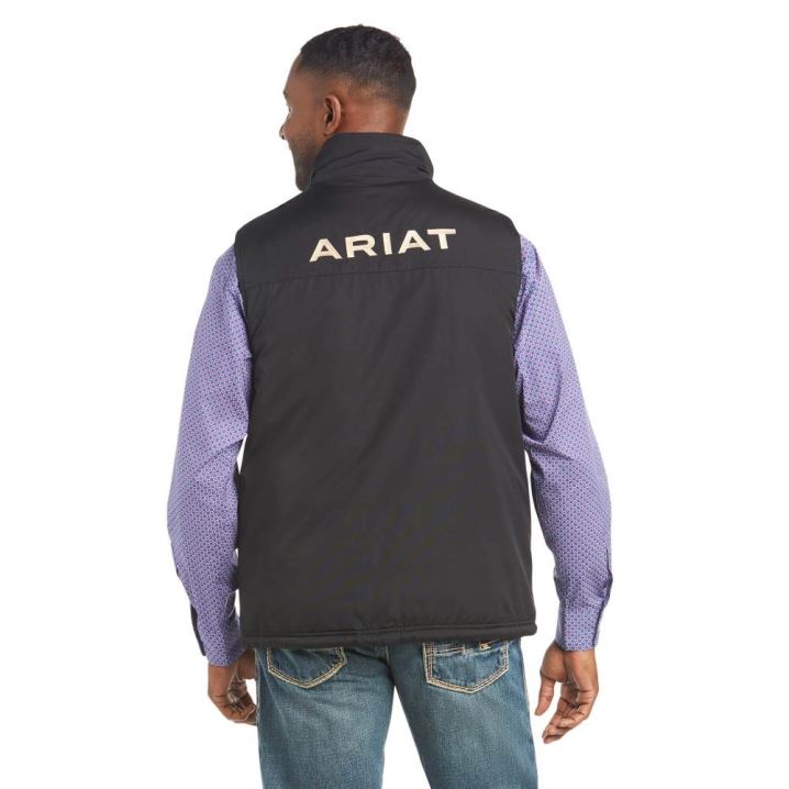 Ariat Team Logo Insulated Vest Schwarz | oOoqUfr5