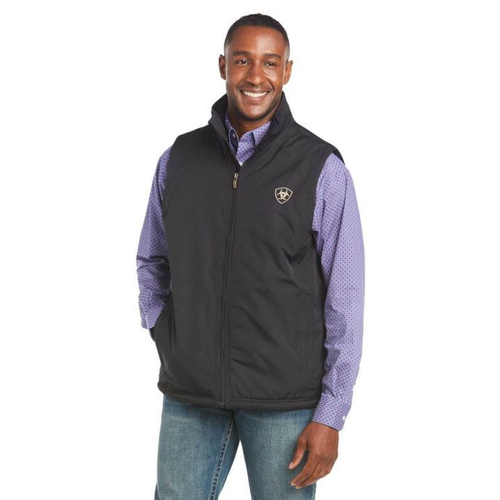 Ariat Team Logo Insulated Vest Schwarz | oOoqUfr5