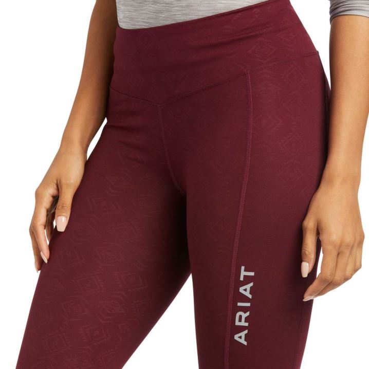 Ariat Tek Tight Windsor Wine Embossed | iIgx5NCT