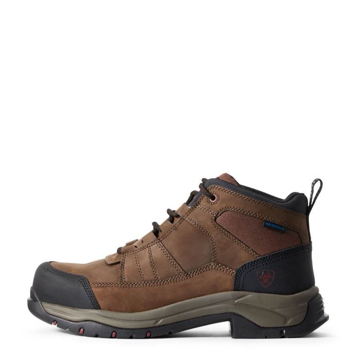 Ariat Telluride Arbeits Wasserdichte Composite Kappe Arbeits Boot Braun | kbAunLC2