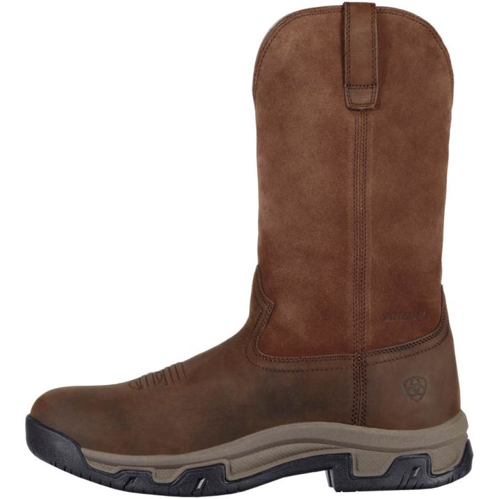 Ariat Terrain Pull On Wasserdichte Boot Braun | YEaeYR7J