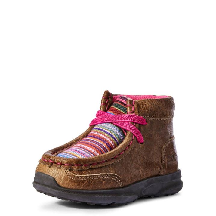 Ariat Toddler Lil\' Stompers Aurora Spitfire Braun | x7rt7Pxj