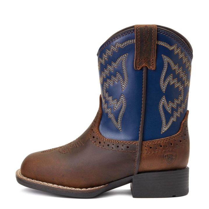 Ariat Toddler Lil' Stompers Deadwood Boot Braun | ekLhiOZ4