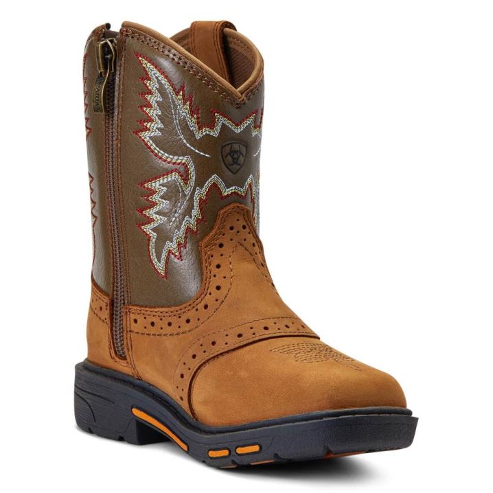 Ariat Toddler Lil' Stompers Durango Boot Braun | Hf3uvanO