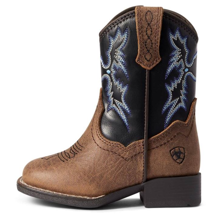 Ariat Toddler Lil' Stompers Warren Boot Braun | g9NO2qVA