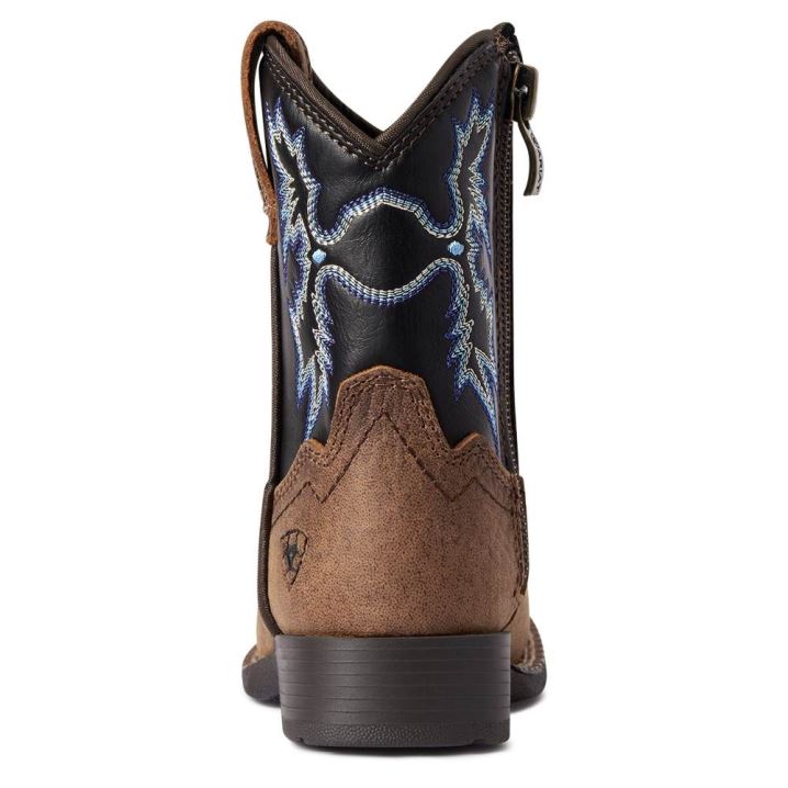 Ariat Toddler Lil' Stompers Warren Boot Braun | g9NO2qVA