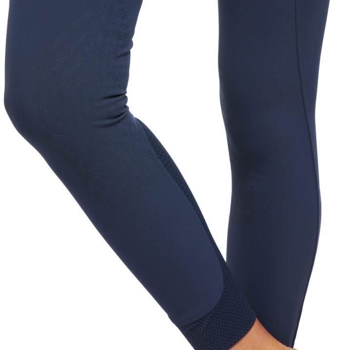 Ariat Tri Factor Grip Knee Patch Breech Blau | Xdh70fNs