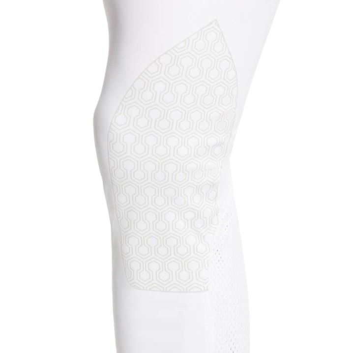 Ariat Tri Factor Grip Knee Patch Breech Weiß | vCmNanzs