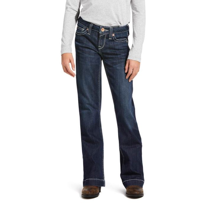 Ariat Trouser Mid Rise Stretch Ella Weite Leg Jean Naomi | 7wZMpvXD