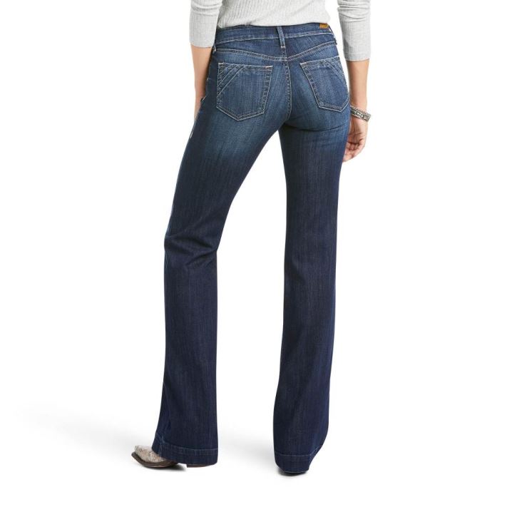 Ariat Trouser Perfect Rise Antonella Weite Leg Jean Burbank | ylRKVuq5