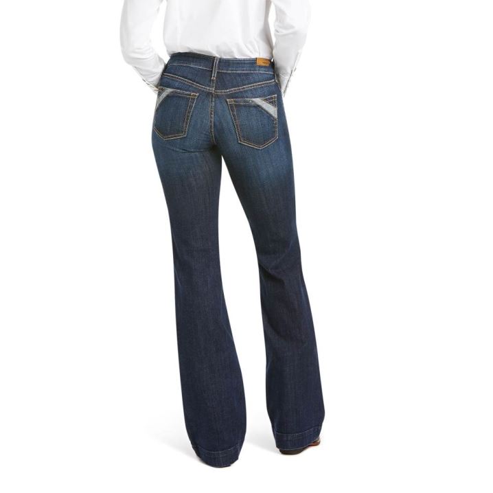 Ariat Trouser Perfect Rise Mia Weite Leg Jean Rascal | ghh8FU1P