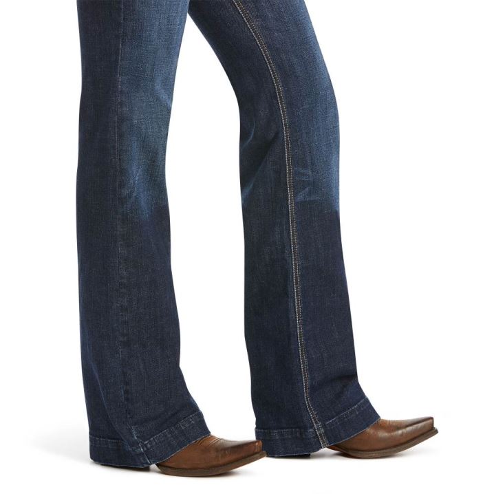 Ariat Trouser Perfect Rise Mia Weite Leg Jean Rascal | ghh8FU1P