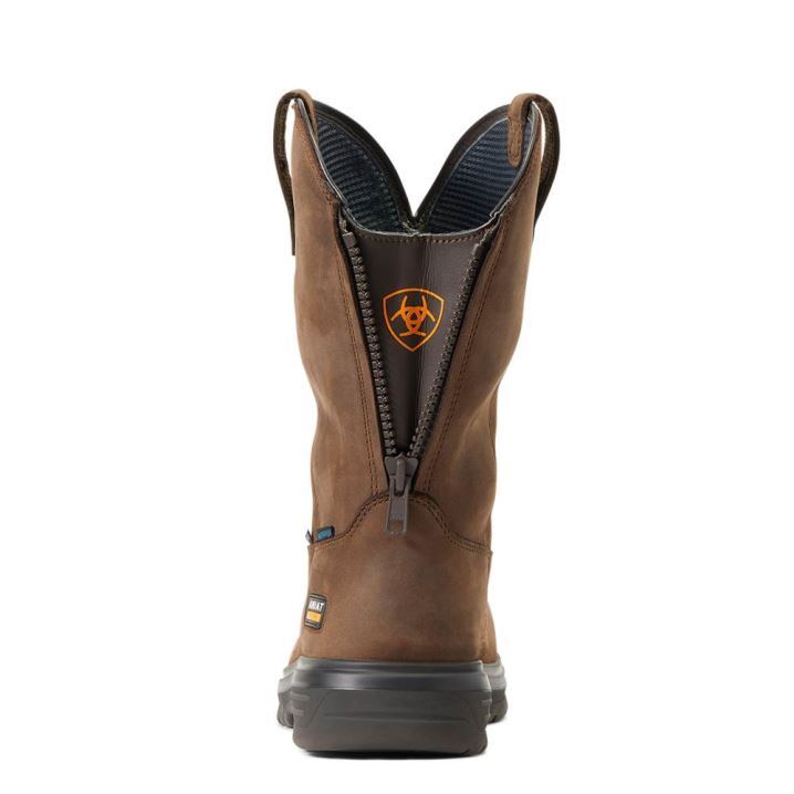 Ariat Turbo Moc Kappe Wasserdichte Carbon Kappe Arbeits Boot Mocha | W0dfRfWs