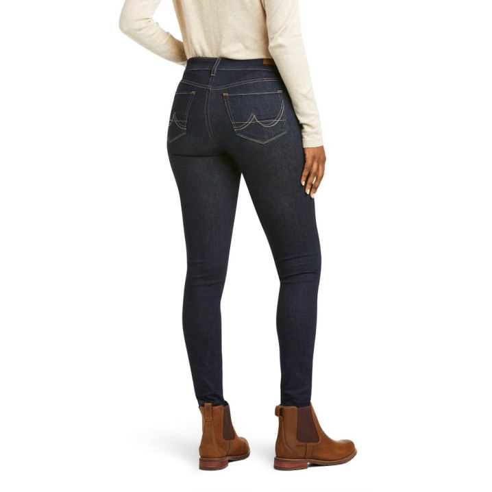 Ariat Ultra Stretch Perfect Rise Sidewinder Skinny Jean Rinse | 5xO54QMi