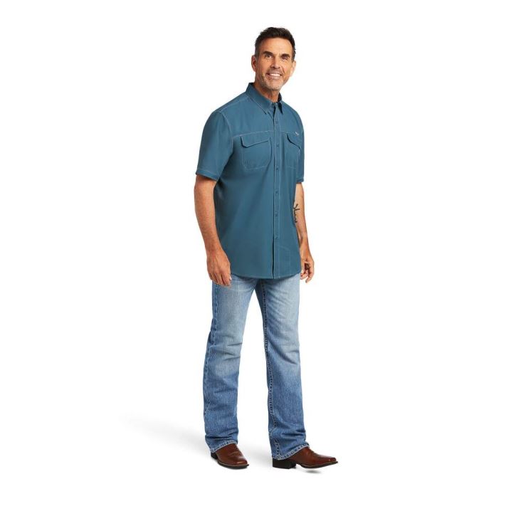 Ariat VentTEK Outbound Klassische Fit Shirt Stargazer | twnOvE3s