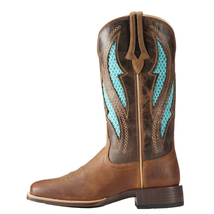 Ariat VentTEK Ultra Western Boot Braun | J0AiDLWp